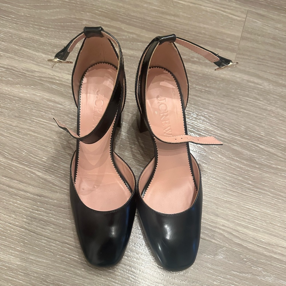 J Crew Maisie Ankle Strap Heels Size 7